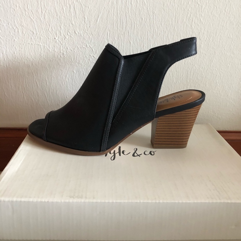 Ankle Boots Open Toe